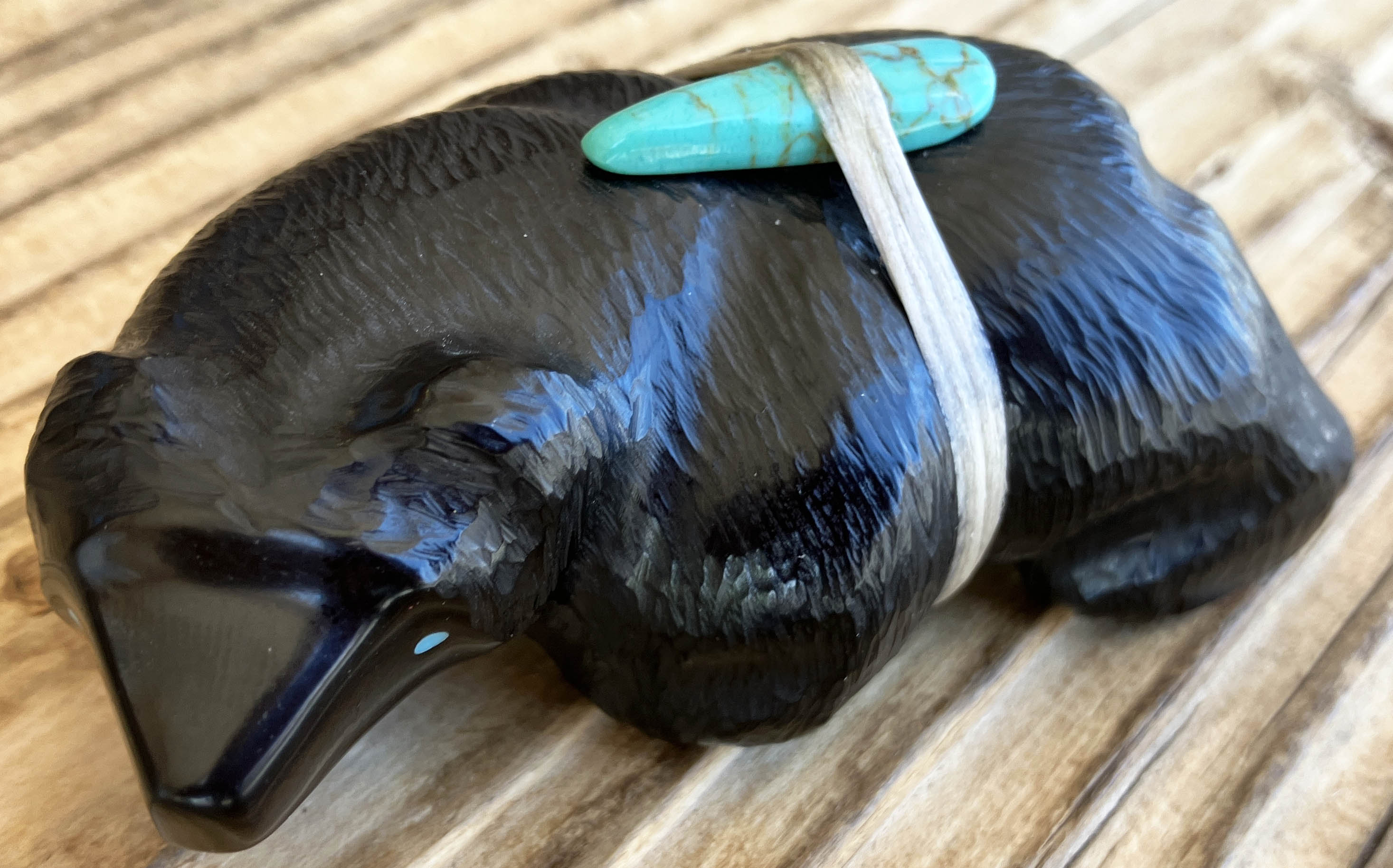Herbert Halate | Zuni Walking Bear Fetish | Penfield Gallery of Indian Arts | Albuquerque, New Mexico